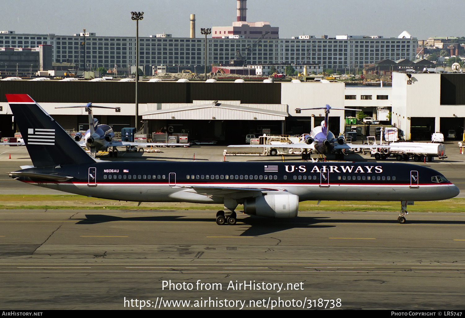 Aircraft Photo of N606AU | Boeing 757-225 | US Airways | AirHistory.net #318738