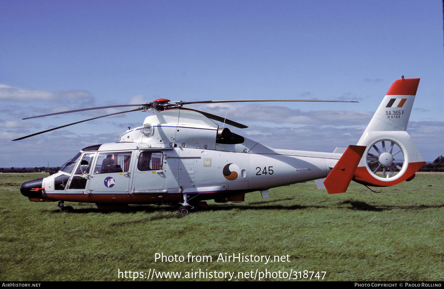 Aircraft Photo of 245 | Aerospatiale AS-365F Dauphin 2 | Ireland - Air Force | AirHistory.net #318747