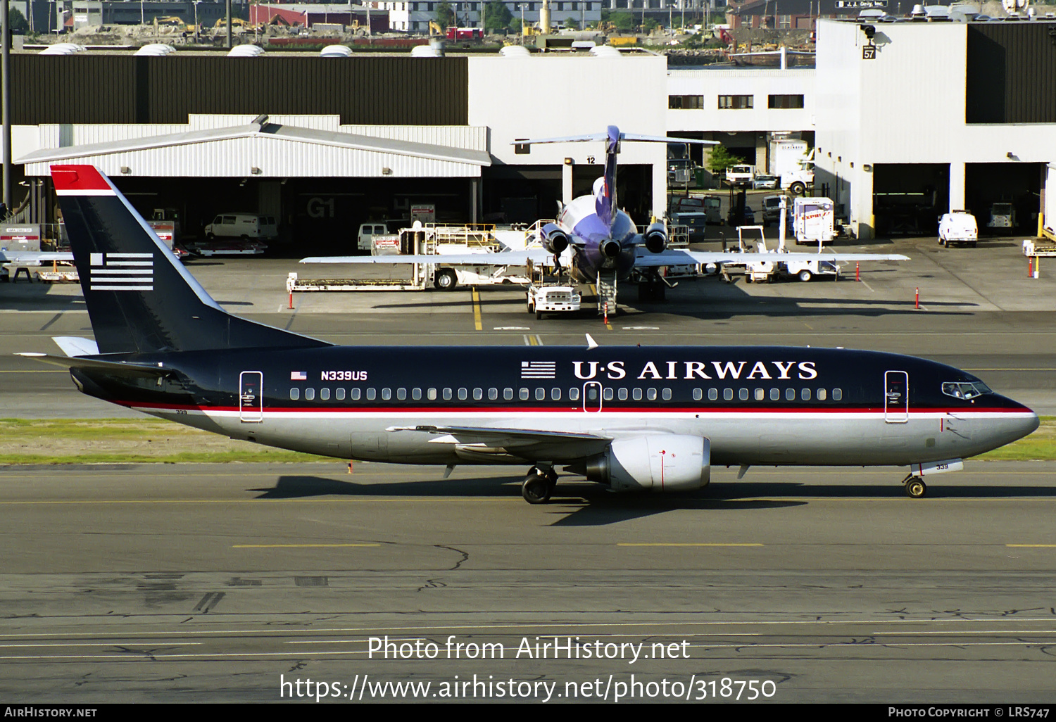 Aircraft Photo of N339US | Boeing 737-301 | US Airways | AirHistory.net #318750