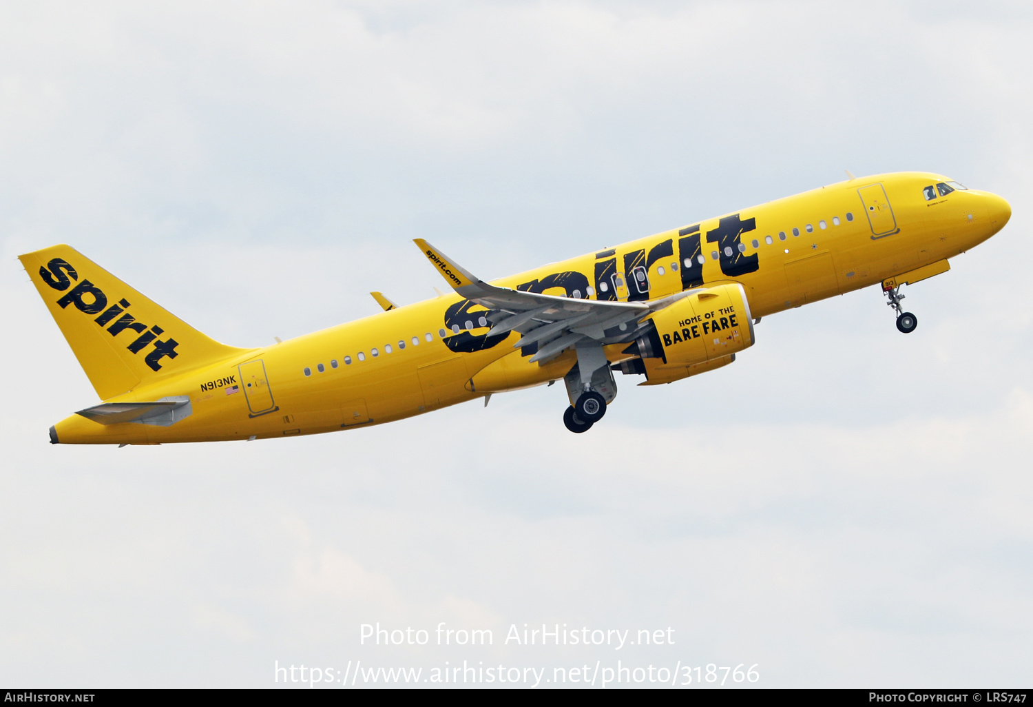 Aircraft Photo of N913NK | Airbus A320-271N | Spirit Airlines | AirHistory.net #318766