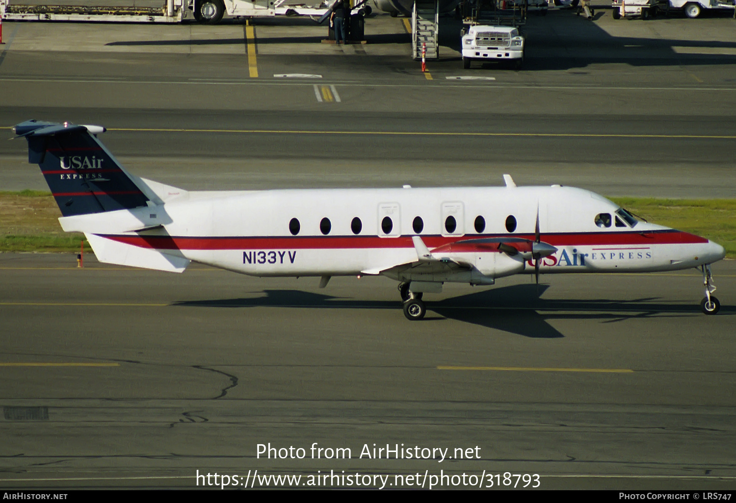 Aircraft Photo of N133YV | Beech 1900D | US Airways Express | AirHistory.net #318793