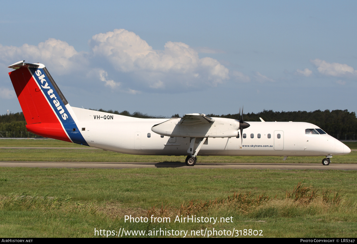 Aircraft Photo of VH-QQN | De Havilland Canada DHC-8-311A Dash 8 | Skytrans Airlines | AirHistory.net #318802