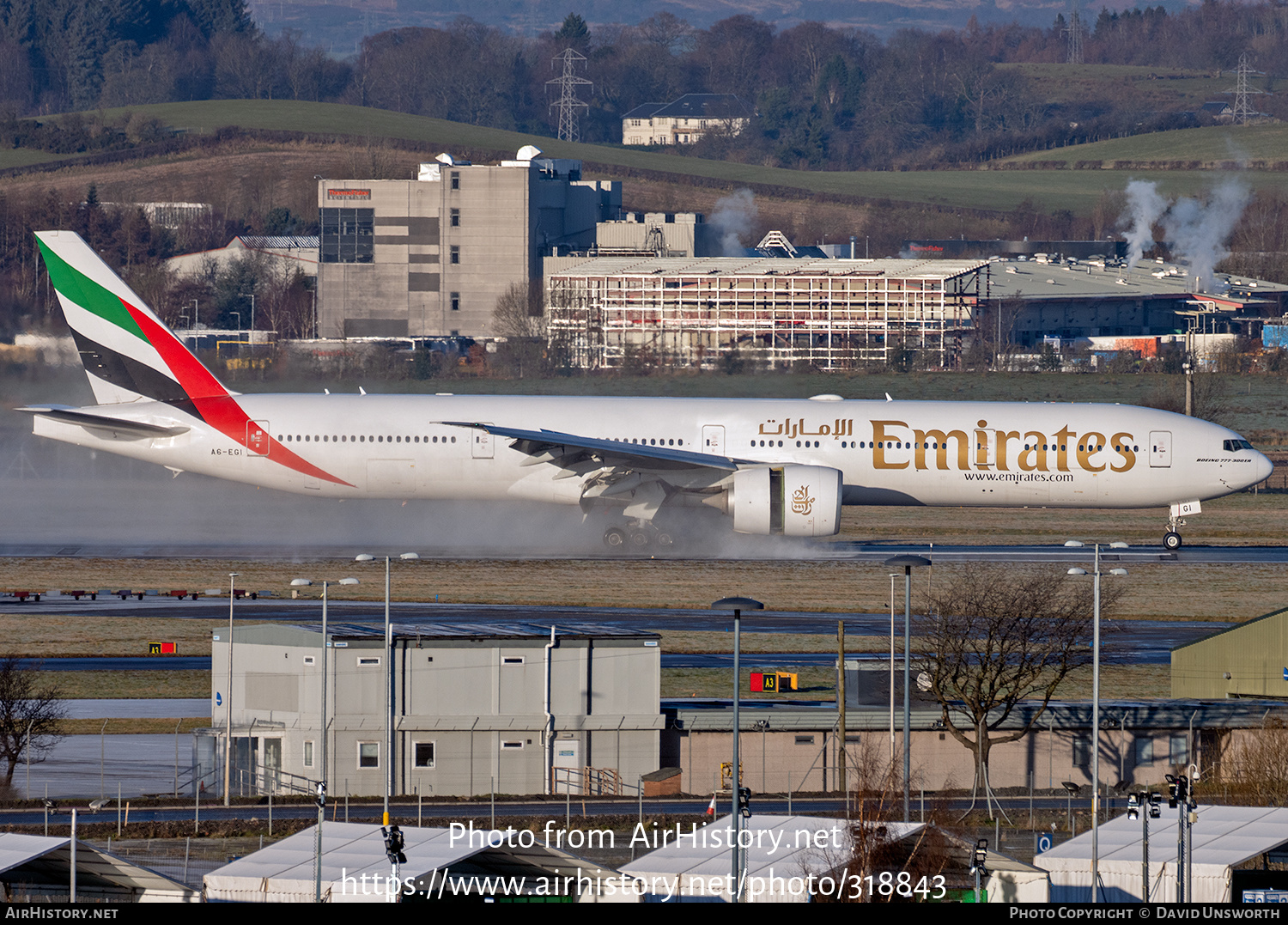 Aircraft Photo of A6-EGI | Boeing 777-31H/ER | Emirates | AirHistory.net #318843