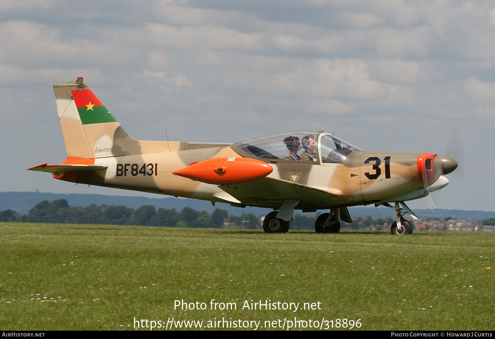 Aircraft Photo of G-NRRA / BF8431 | SIAI-Marchetti SF-260W Warrior | Burkina Faso - Air Force | AirHistory.net #318896