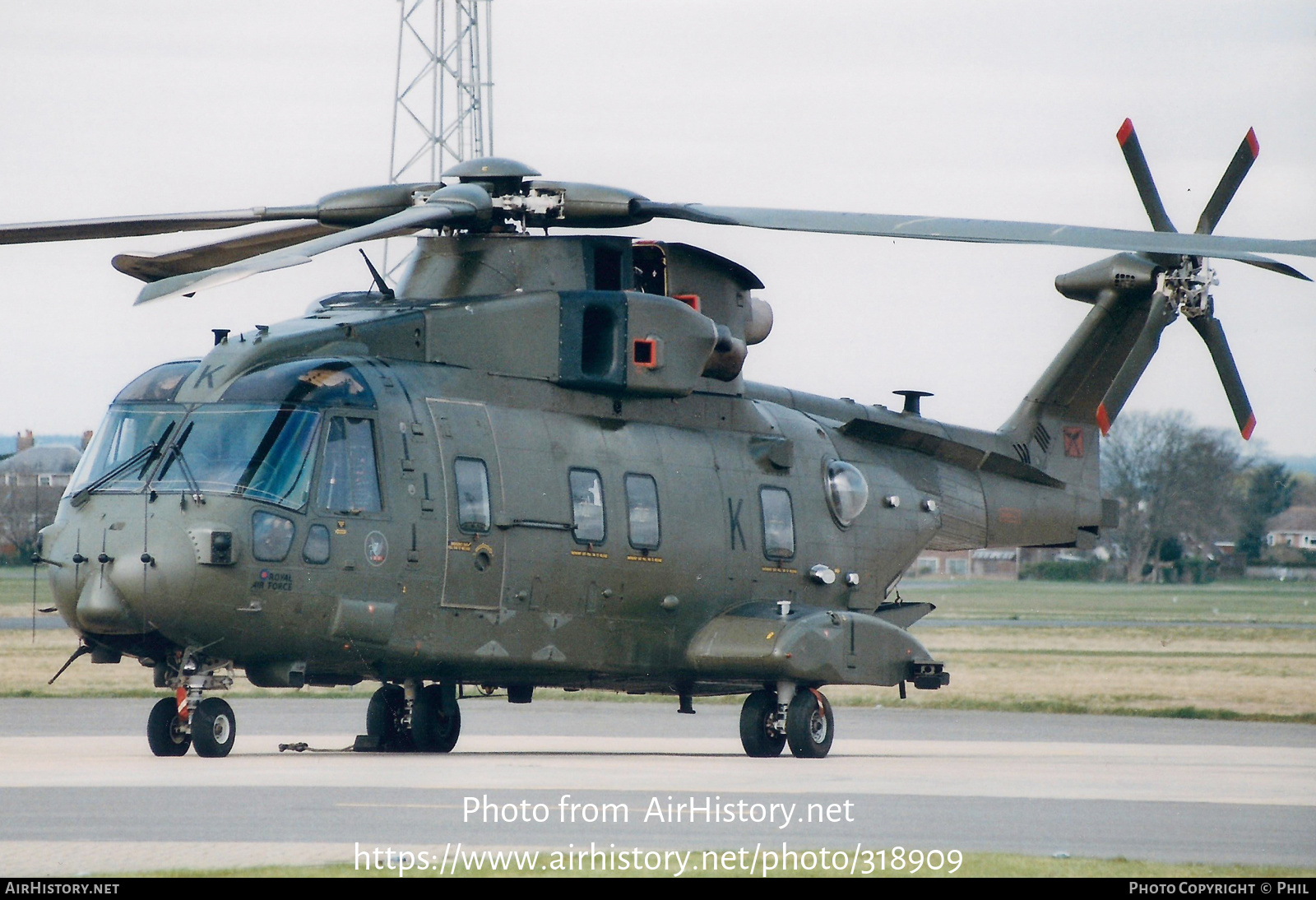 Aircraft Photo of ZJ126 | EHI EH101-411 Merlin HC3 | UK - Air Force | AirHistory.net #318909