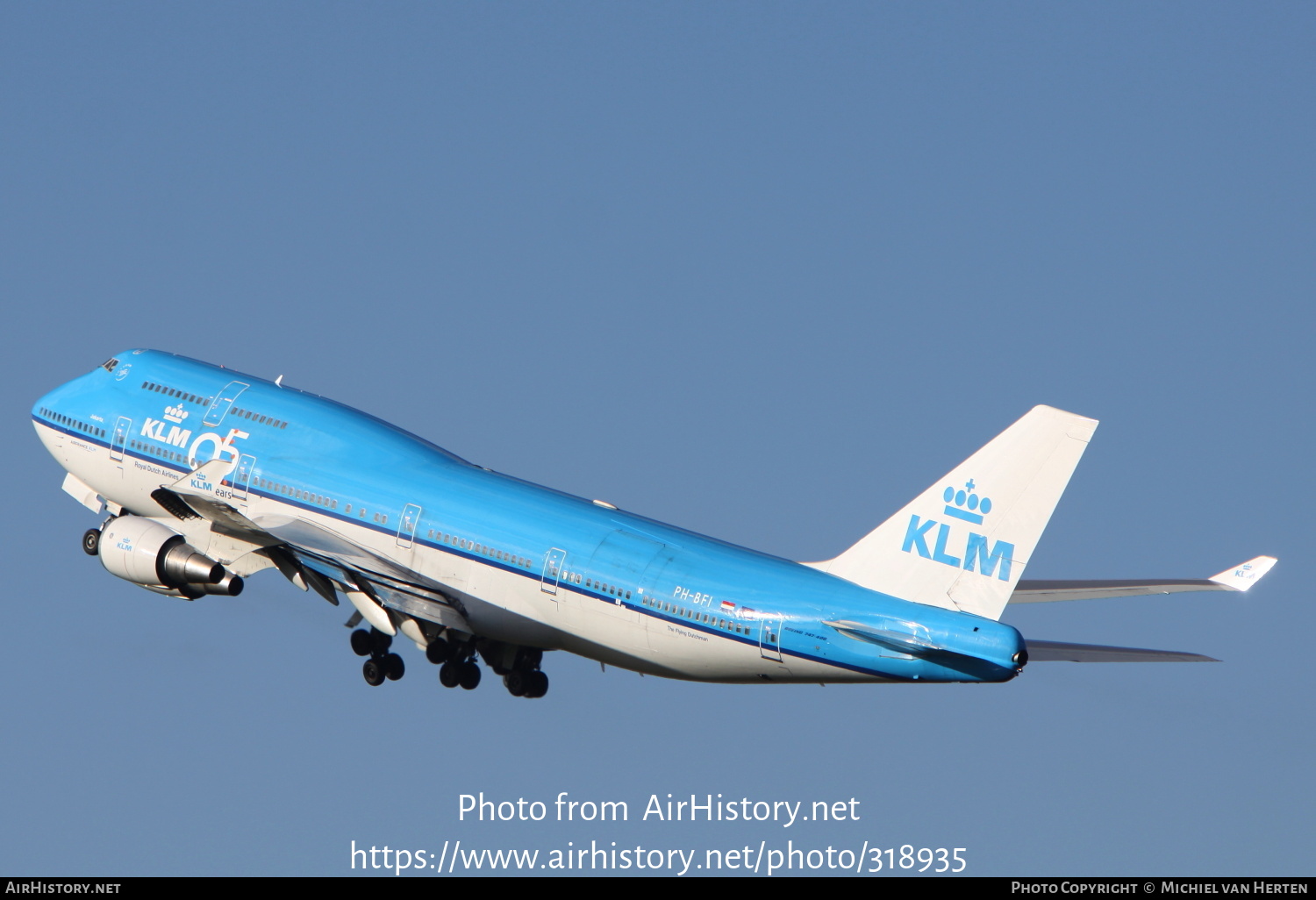 Aircraft Photo of PH-BFI | Boeing 747-406M | KLM - Royal Dutch Airlines | AirHistory.net #318935