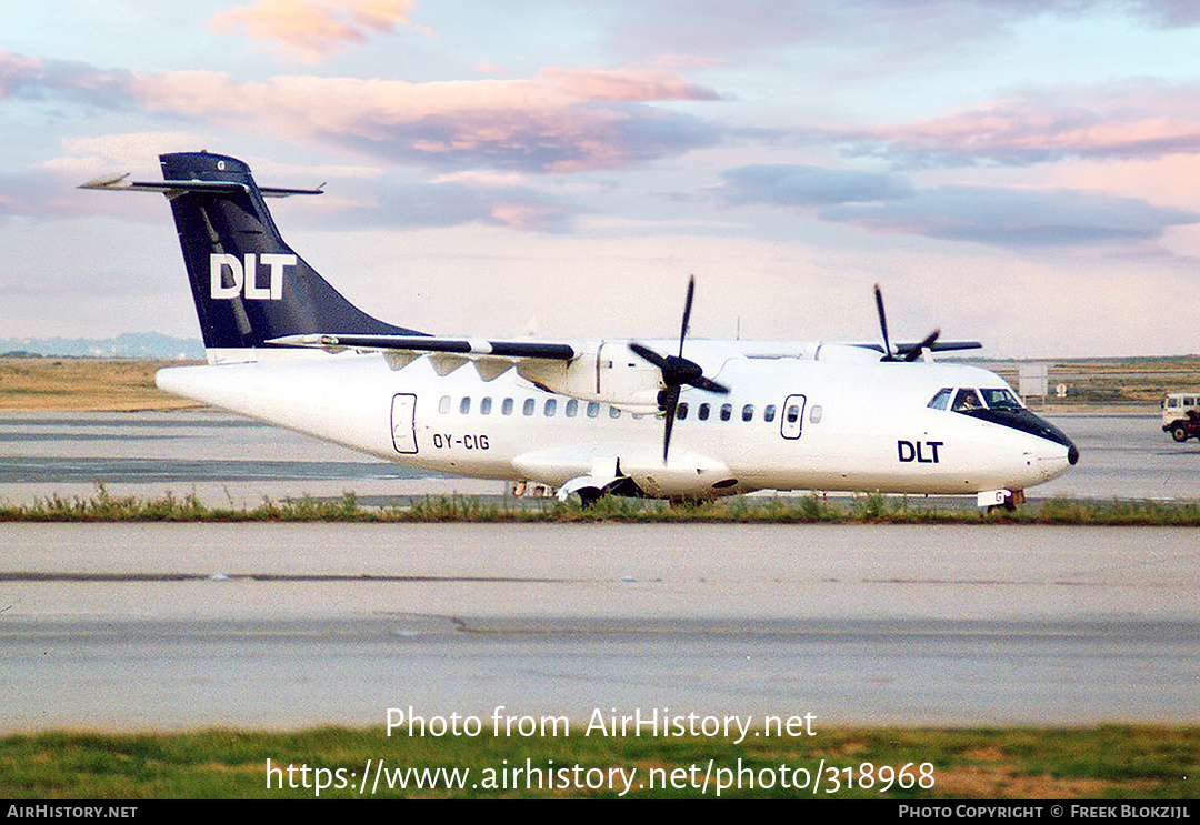 Aircraft Photo of OY-CIG | ATR ATR-42-300 | DLT - Deutsche Luftverkehrsgesellschaft | AirHistory.net #318968