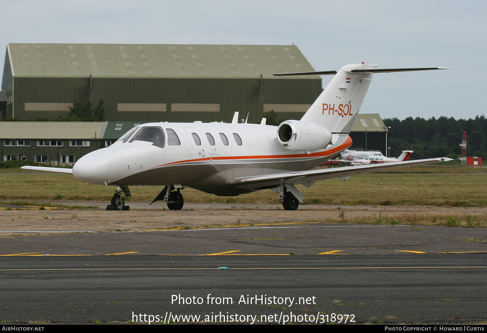 Aircraft Photo of PH-SOL | Cessna 525 CitationJet CJ1 | Solid Air | AirHistory.net #318972