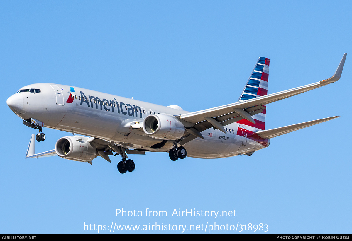 Aircraft Photo of N983AN | Boeing 737-823 | American Airlines | AirHistory.net #318983