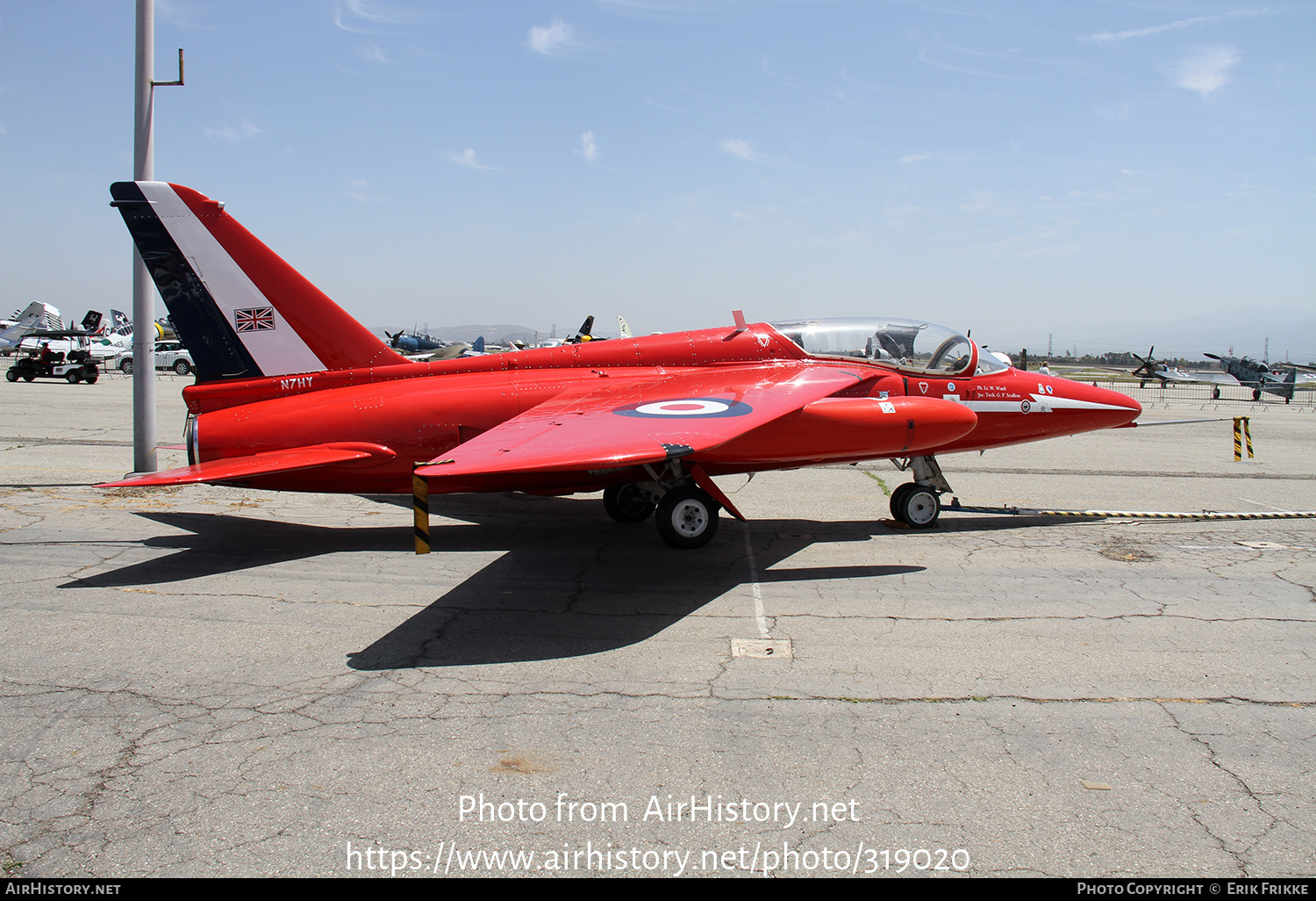 Aircraft Photo of N7HY | Folland Fo.144 Gnat T.1 | UK - Air Force | AirHistory.net #319020