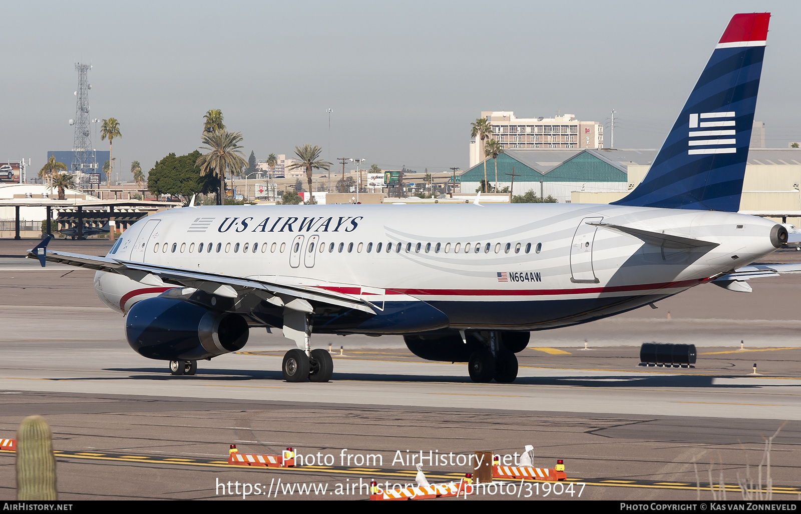 Aircraft Photo of N664AW | Airbus A320-232 | US Airways | AirHistory.net #319047