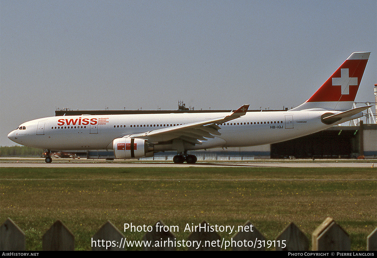 Aircraft Photo of HB-IQJ | Airbus A330-223 | Swiss International Air Lines | AirHistory.net #319115