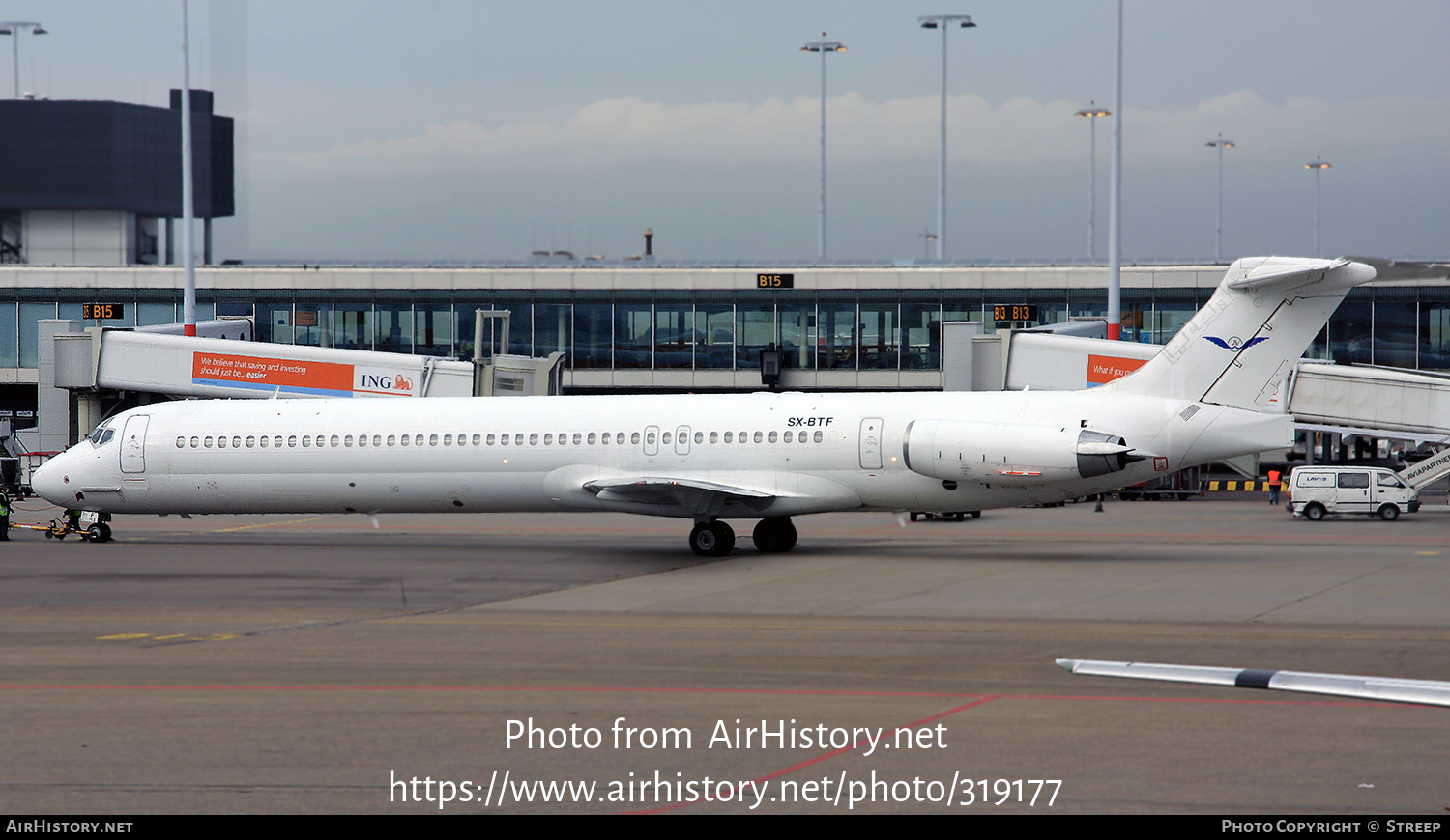 Aircraft Photo of SX-BTF | McDonnell Douglas MD-83 (DC-9-83) | Sky Wings | AirHistory.net #319177