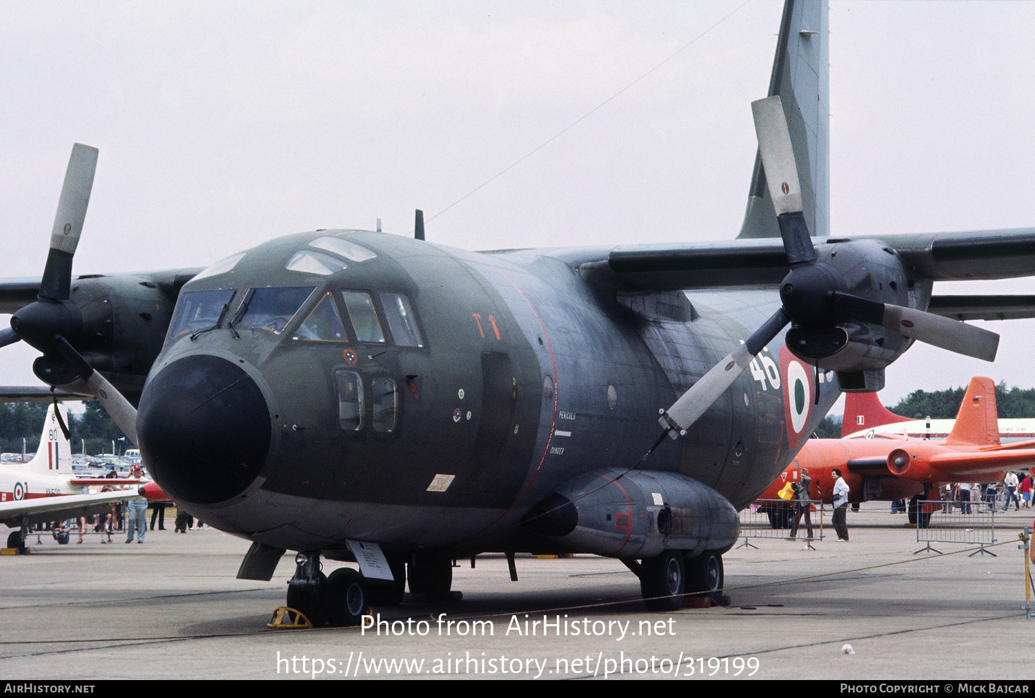 Aircraft Photo of MM62123 | Aeritalia G-222 | Italy - Air Force | AirHistory.net #319199