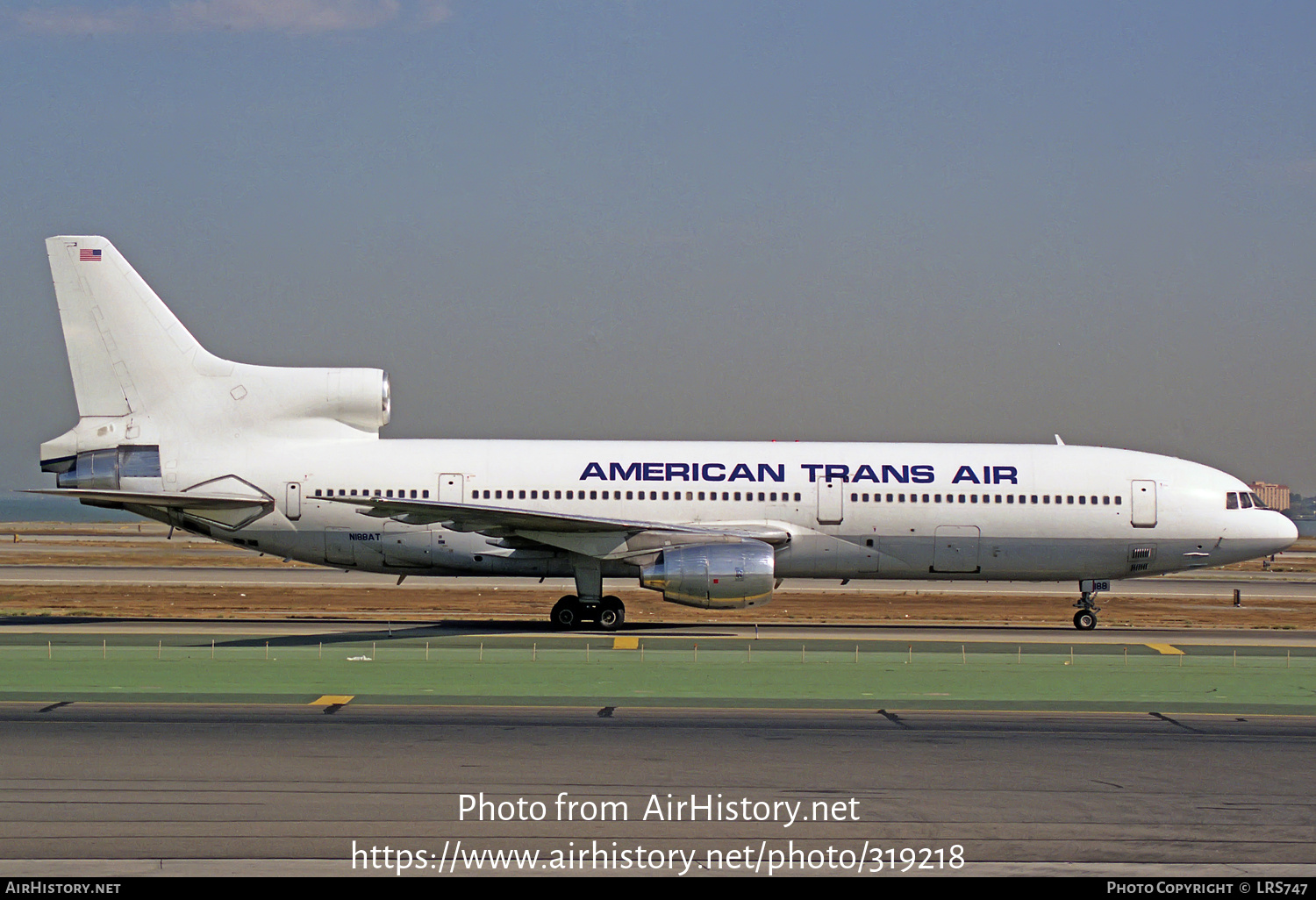 Aircraft Photo of N188AT | Lockheed L-1011-385-1 TriStar 50 | American Trans Air - ATA | AirHistory.net #319218