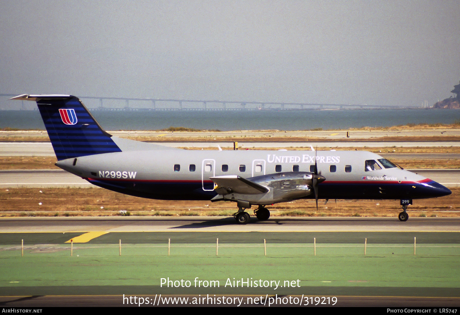 Aircraft Photo of N299SW | Embraer EMB-120ER Brasilia | United Express | AirHistory.net #319219