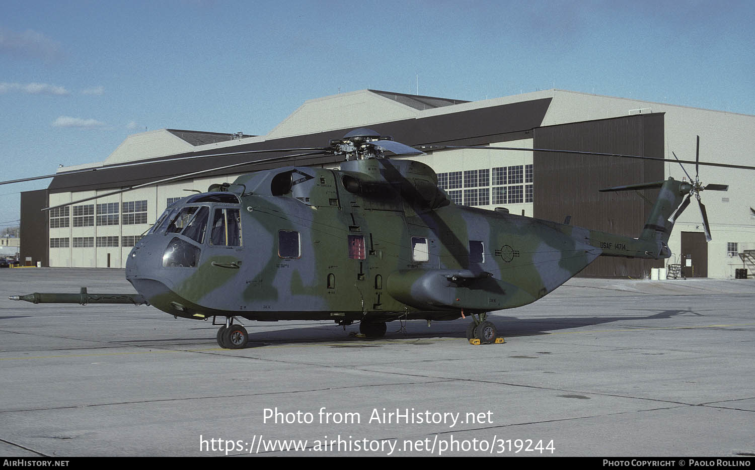 Aircraft Photo of 67-14714 / 14714 | Sikorsky HH-3E Jolly Green Giant (S-61R) | USA - Air Force | AirHistory.net #319244