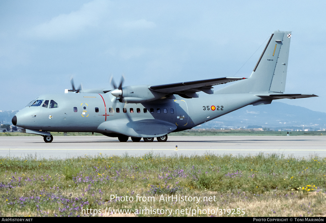 Aircraft Photo of T.19B-04 | CASA/IPTN CN235M-100 | Spain - Air Force | AirHistory.net #319285