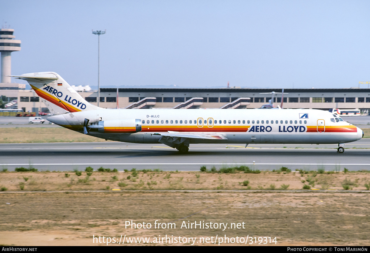 Aircraft Photo of D-ALLC | McDonnell Douglas DC-9-32 | Aero Lloyd | AirHistory.net #319314