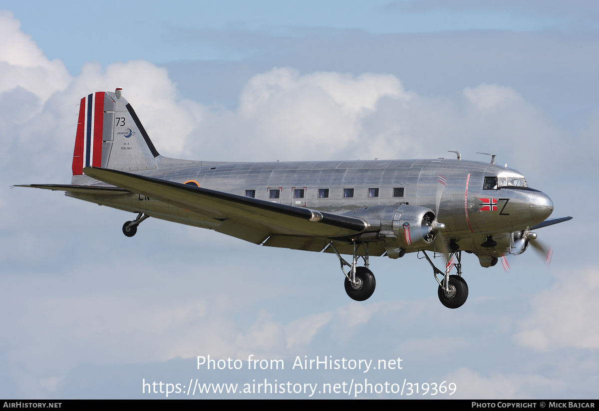 Aircraft Photo of LN-WND | Douglas C-53D Skytrooper | Norway - Air Force | AirHistory.net #319369