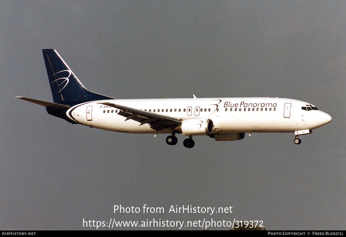 Aircraft Photo of D-AHLR | Boeing 737-4K5 | Blue Panorama Airlines | AirHistory.net #319372