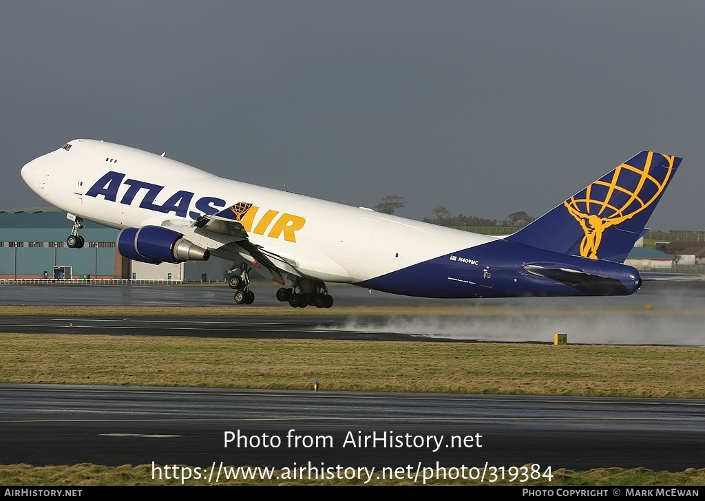 Aircraft Photo of N409MC | Boeing 747-47UF/SCD | Atlas Air | AirHistory.net #319384