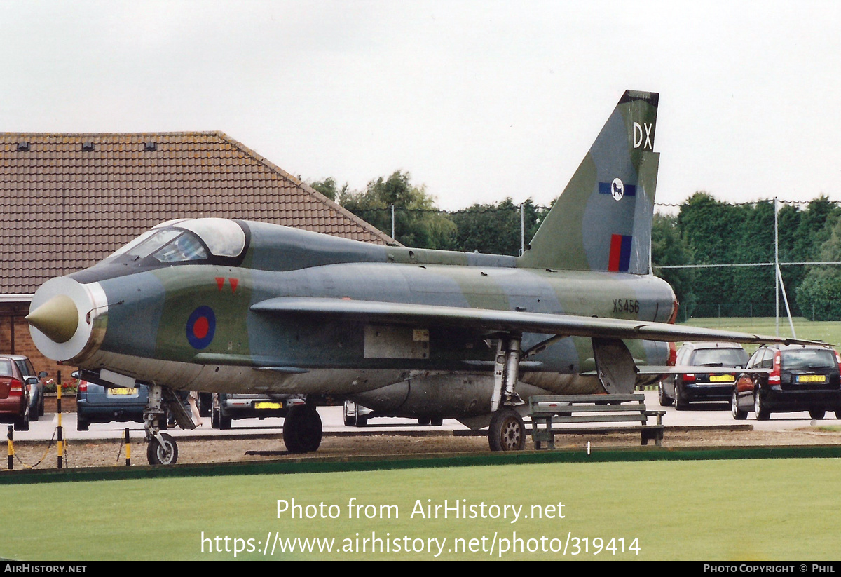 Aircraft Photo of XS456 | English Electric Lightning T5 | UK - Air Force | AirHistory.net #319414