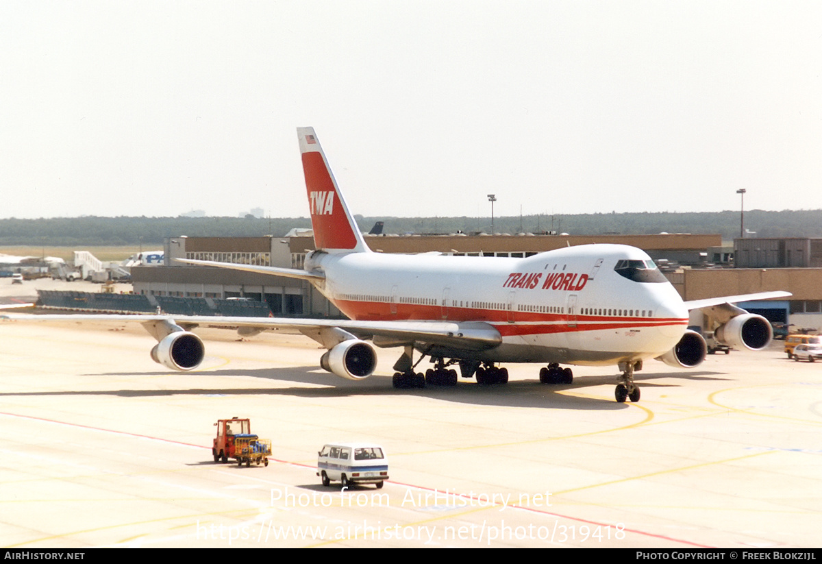 Aircraft Photo of N93107 | Boeing 747-131 | Trans World Airlines - TWA | AirHistory.net #319418