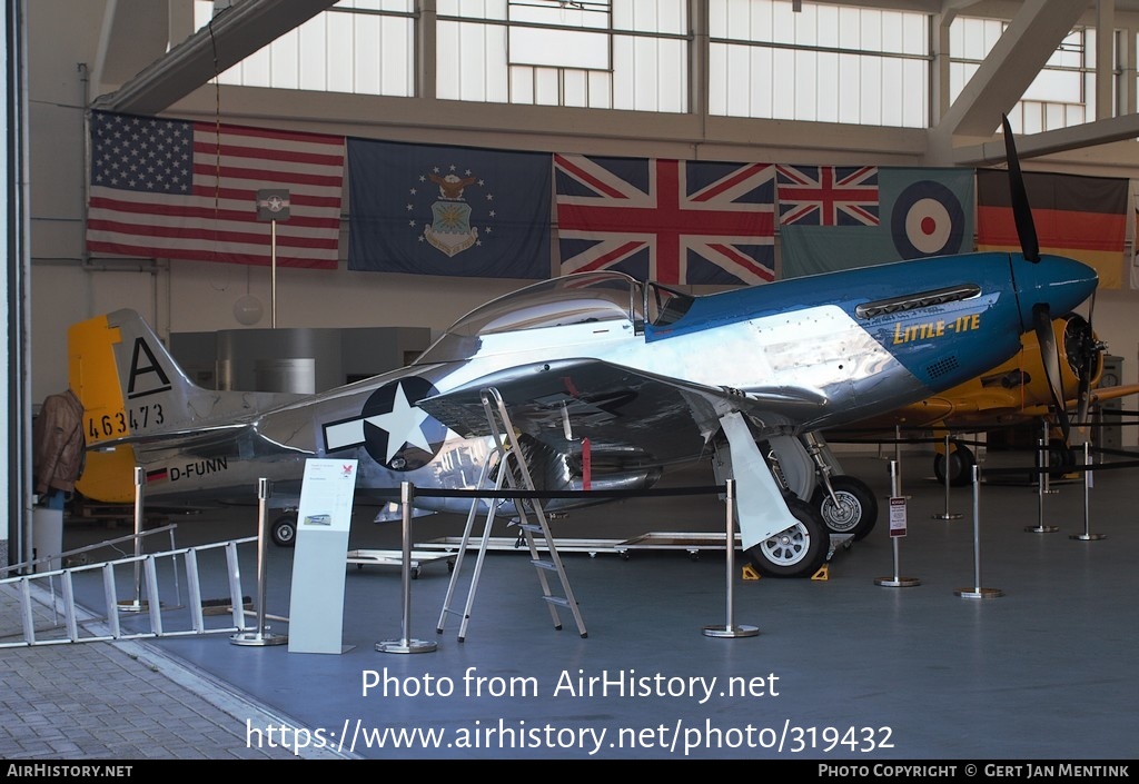 Aircraft Photo of D-FUNN / 44-63473 | North American P-51D Mustang | USA - Air Force | AirHistory.net #319432