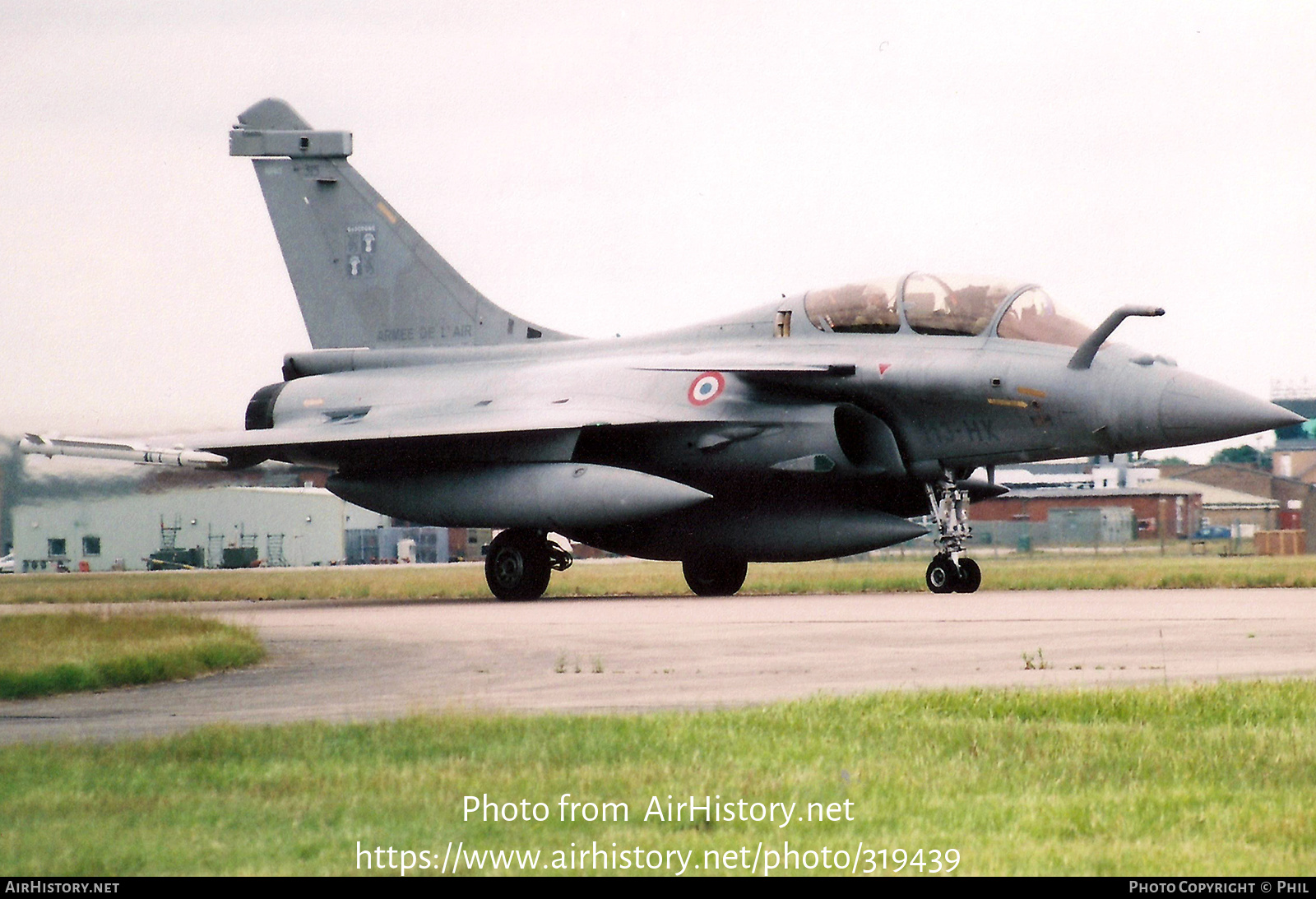 Aircraft Photo of 315 | Dassault Rafale B | France - Air Force | AirHistory.net #319439