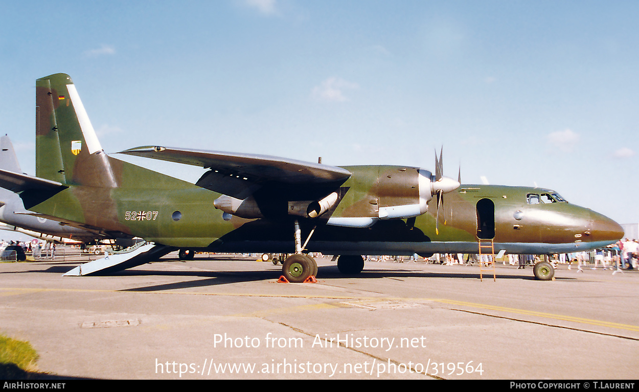 Aircraft Photo of 5207 | Antonov An-26T | Germany - Air Force | AirHistory.net #319564