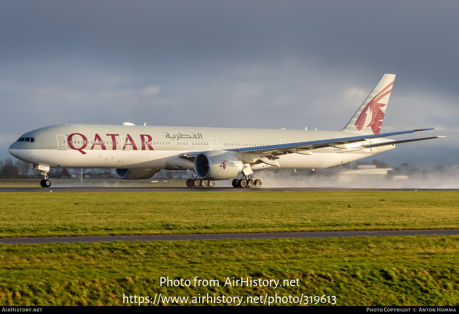 Aircraft Photo of A7-BEW | Boeing 777-300/ER | Qatar Airways | AirHistory.net #319613