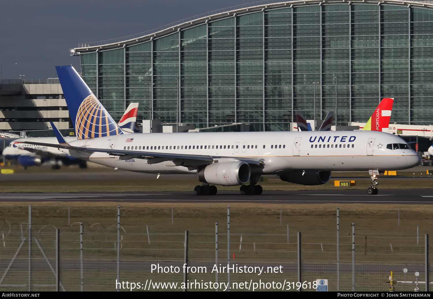 Aircraft Photo of N13138 | Boeing 757-224 | United Airlines | AirHistory.net #319618