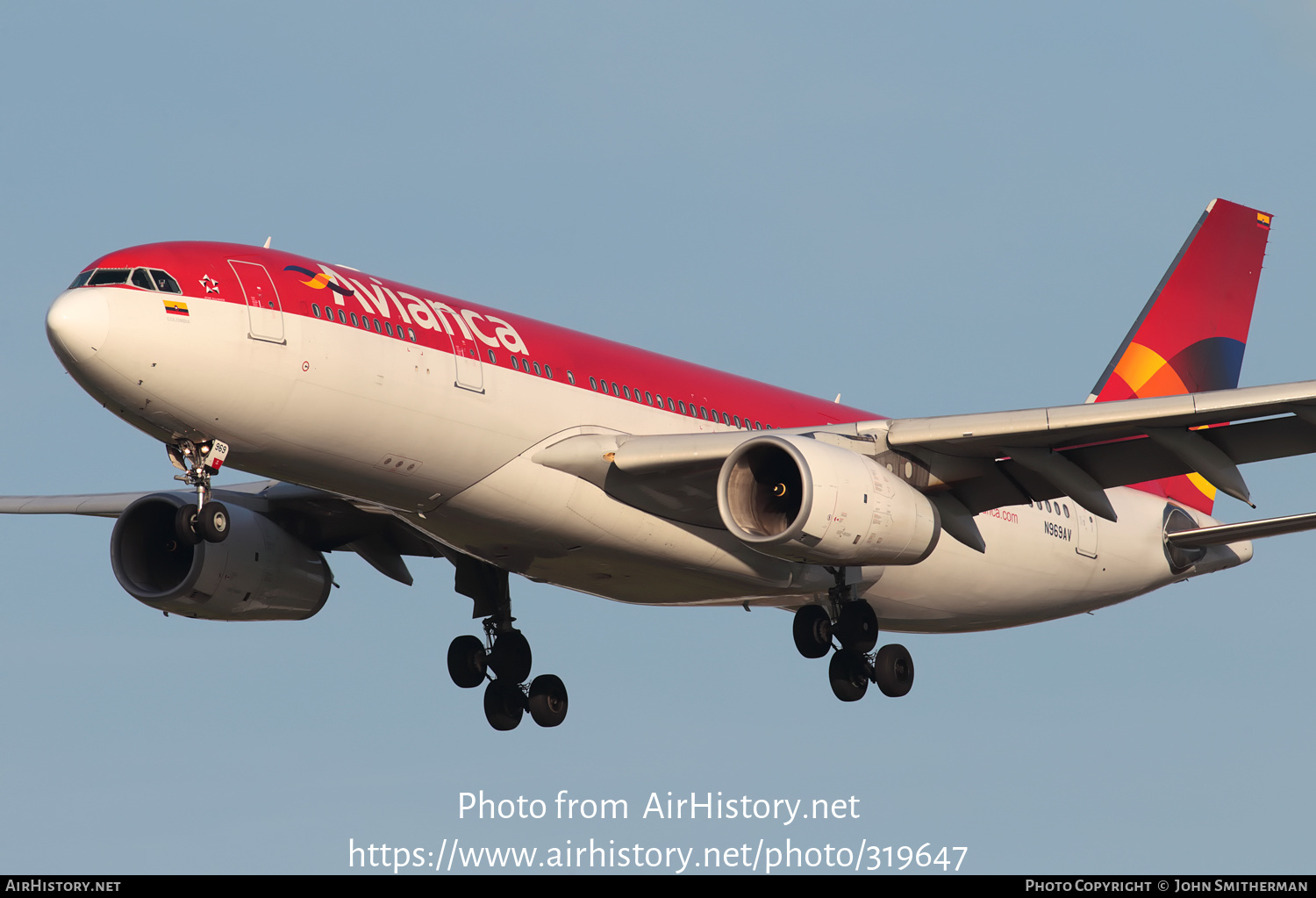 Aircraft Photo of N969AV | Airbus A330-243 | Avianca | AirHistory.net #319647