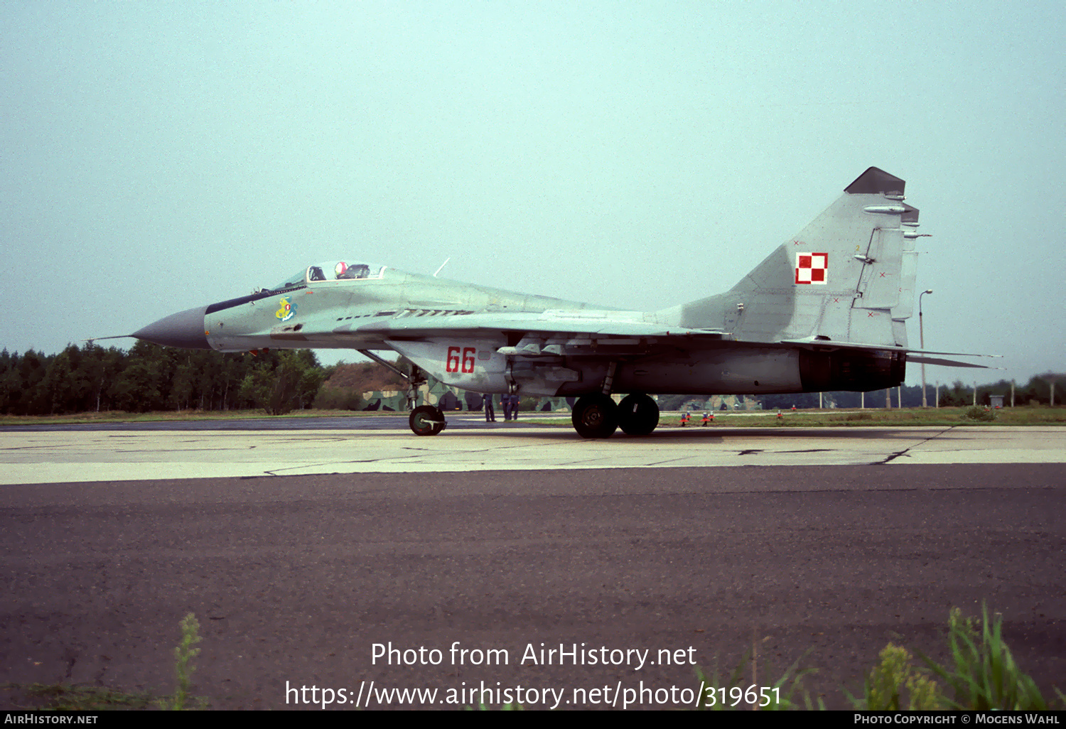 Aircraft Photo of 66 | Mikoyan-Gurevich MiG-29A (9-12A) | Poland - Air Force | AirHistory.net #319651