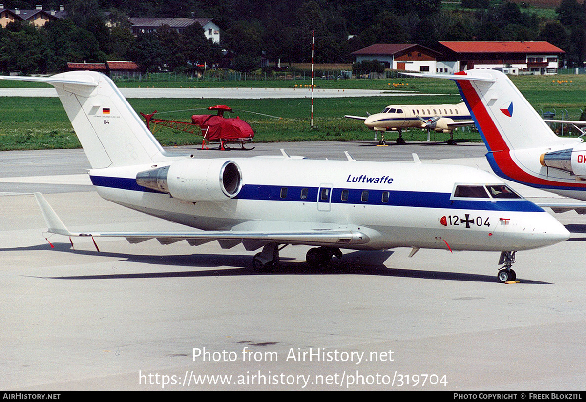 Aircraft Photo of 1204 | Canadair Challenger 601 (CL-600-2A12) | Germany - Air Force | AirHistory.net #319704