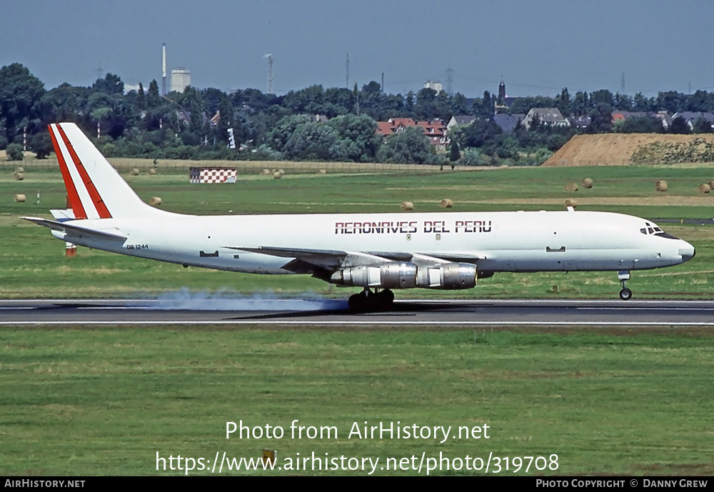 Aircraft Photo of OB-1244 | Douglas DC-8-55F | Aeronaves del Peru | AirHistory.net #319708