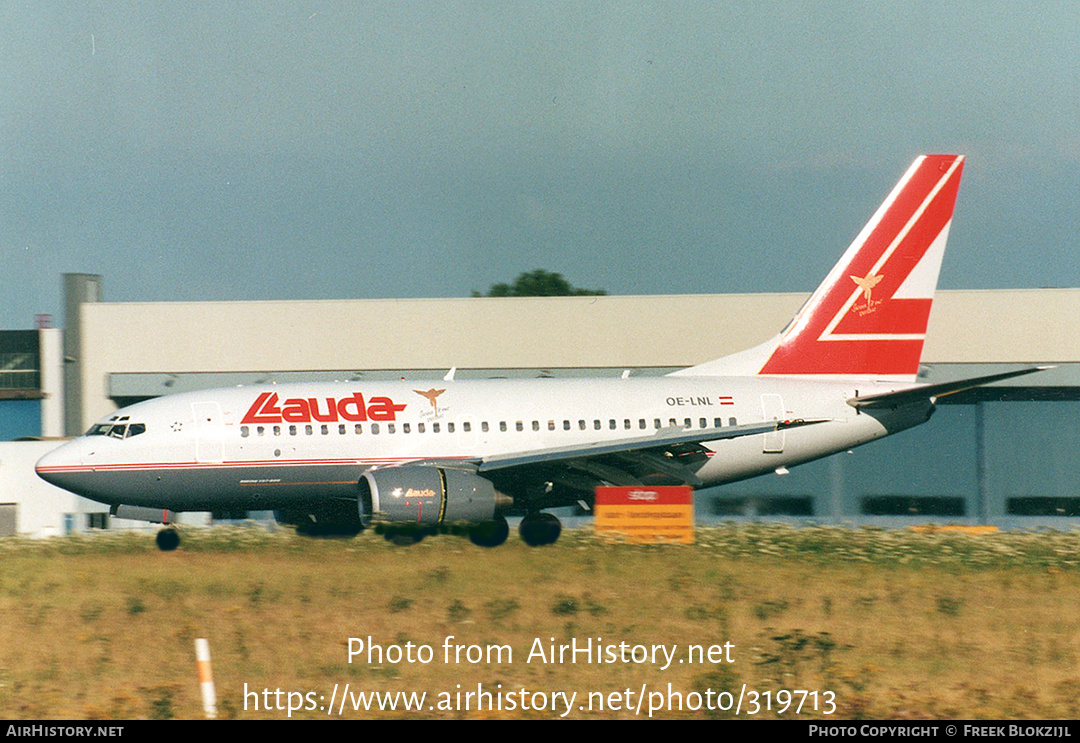 Aircraft Photo of OE-LNL | Boeing 737-6Z9 | Lauda Air | AirHistory.net #319713