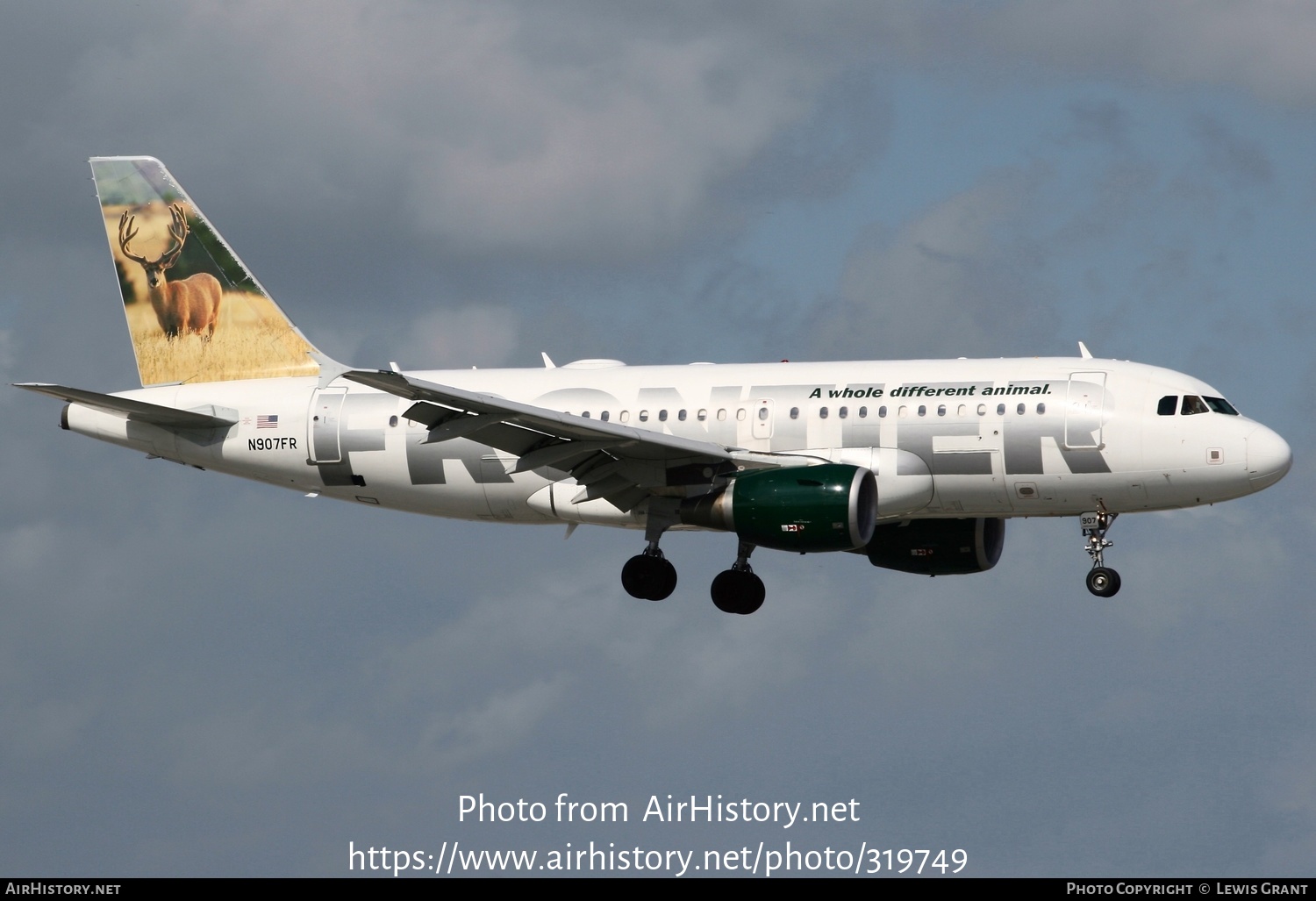 Aircraft Photo of N907FR | Airbus A319-111 | Frontier Airlines | AirHistory.net #319749