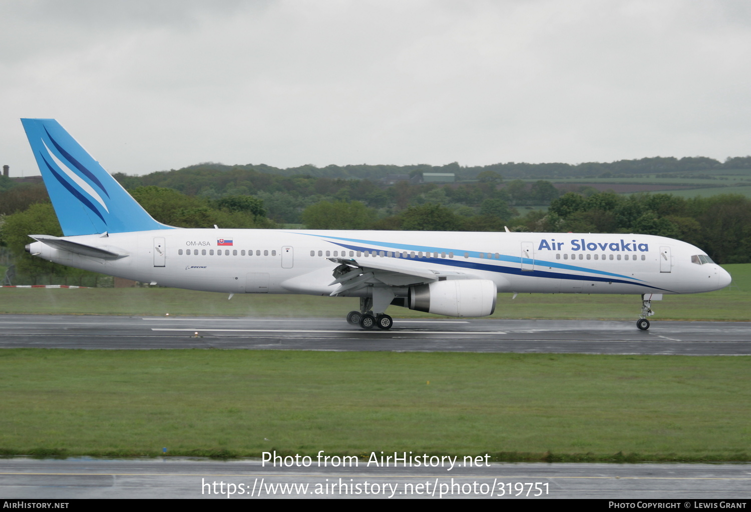 Aircraft Photo of OM-ASA | Boeing 757-236 | Air Slovakia | AirHistory.net #319751