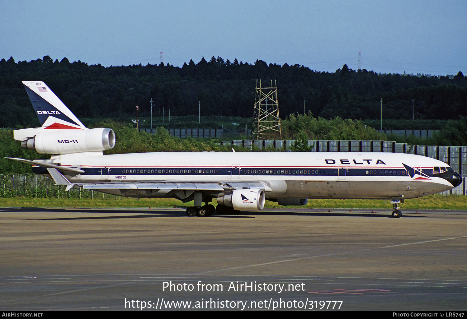 Aircraft Photo of N807DE | McDonnell Douglas MD-11 | Delta Air Lines | AirHistory.net #319777