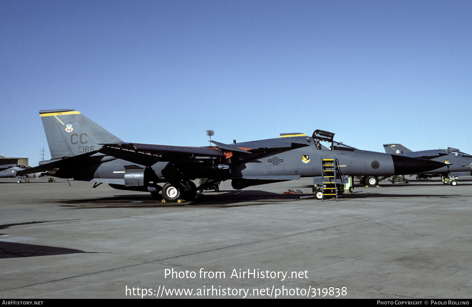 Aircraft Photo of 74-0186 / AF74-186 | General Dynamics F-111F Aardvark | USA - Air Force | AirHistory.net #319838