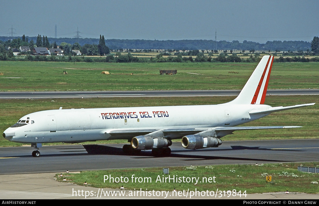 Aircraft Photo of OB-1244 | Douglas DC-8-55F | Aeronaves del Peru | AirHistory.net #319844