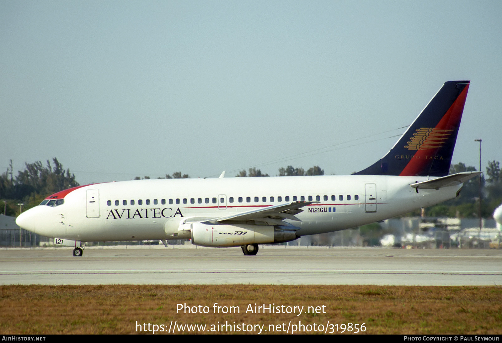 Aircraft Photo of N121GU | Boeing 737-2H6/Adv | Aviateca | AirHistory.net #319856