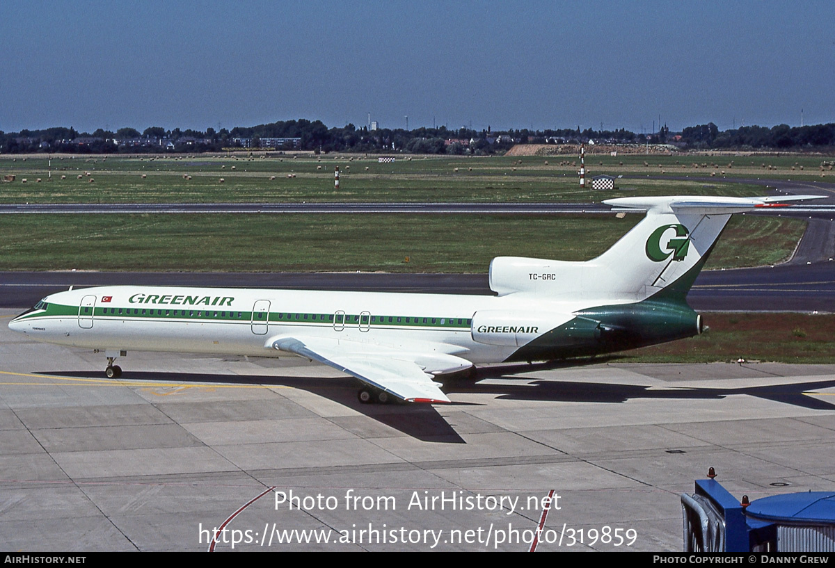 Aircraft Photo of TC-GRC | Tupolev Tu-154M | Greenair | AirHistory.net #319859