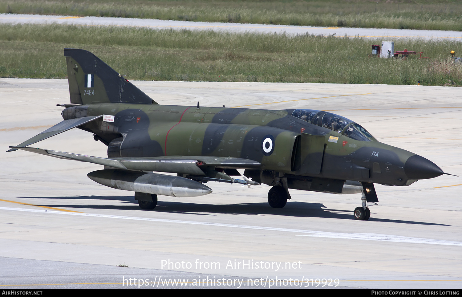 Aircraft Photo of 7464 | McDonnell Douglas RF-4E Phantom II | Greece - Air Force | AirHistory.net #319929