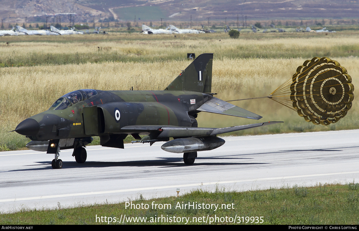 Aircraft Photo of 7464 | McDonnell Douglas RF-4E Phantom II | Greece - Air Force | AirHistory.net #319935