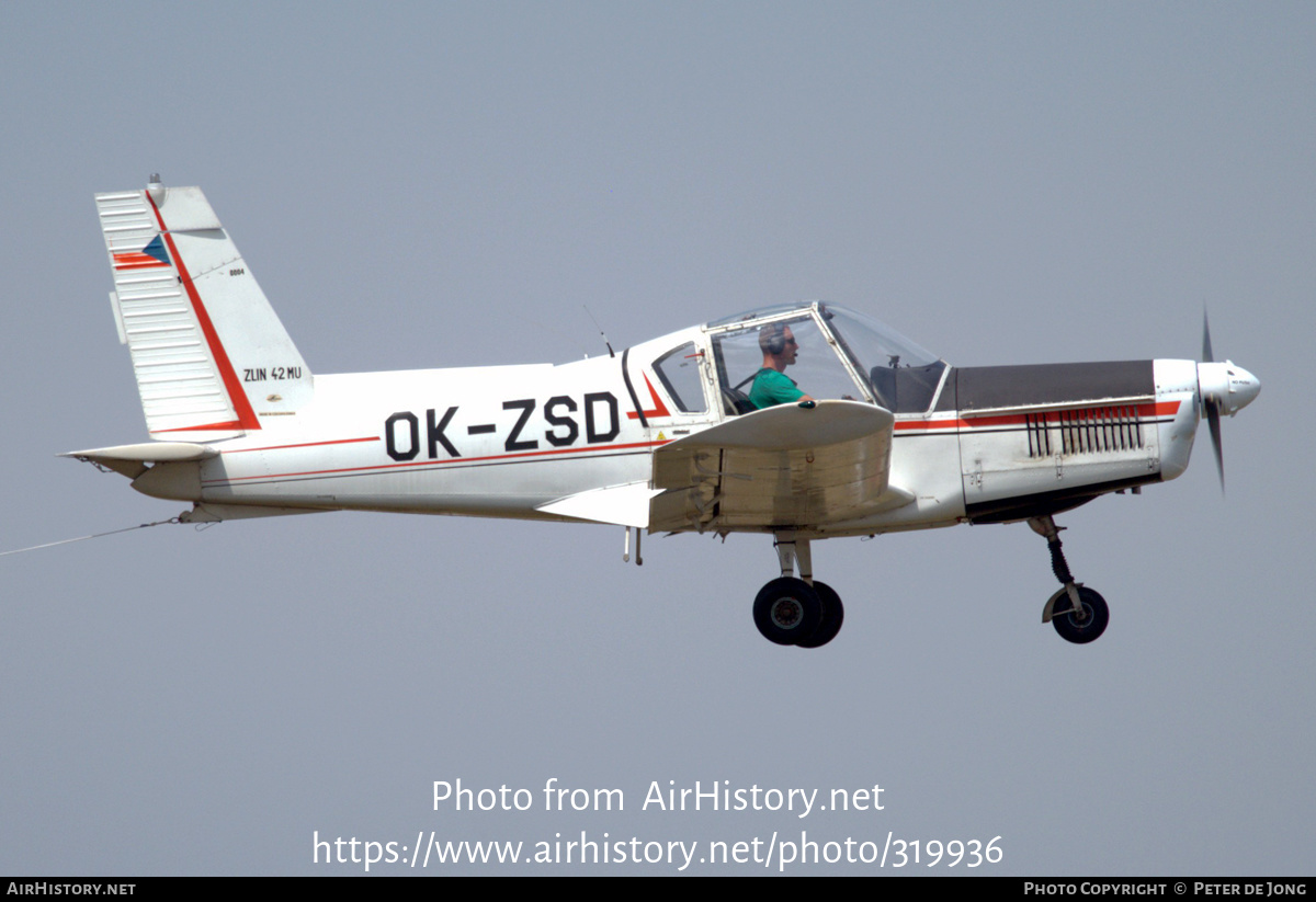 Aircraft Photo of OK-ZSD | Zlin Z-42MU | AirHistory.net #319936