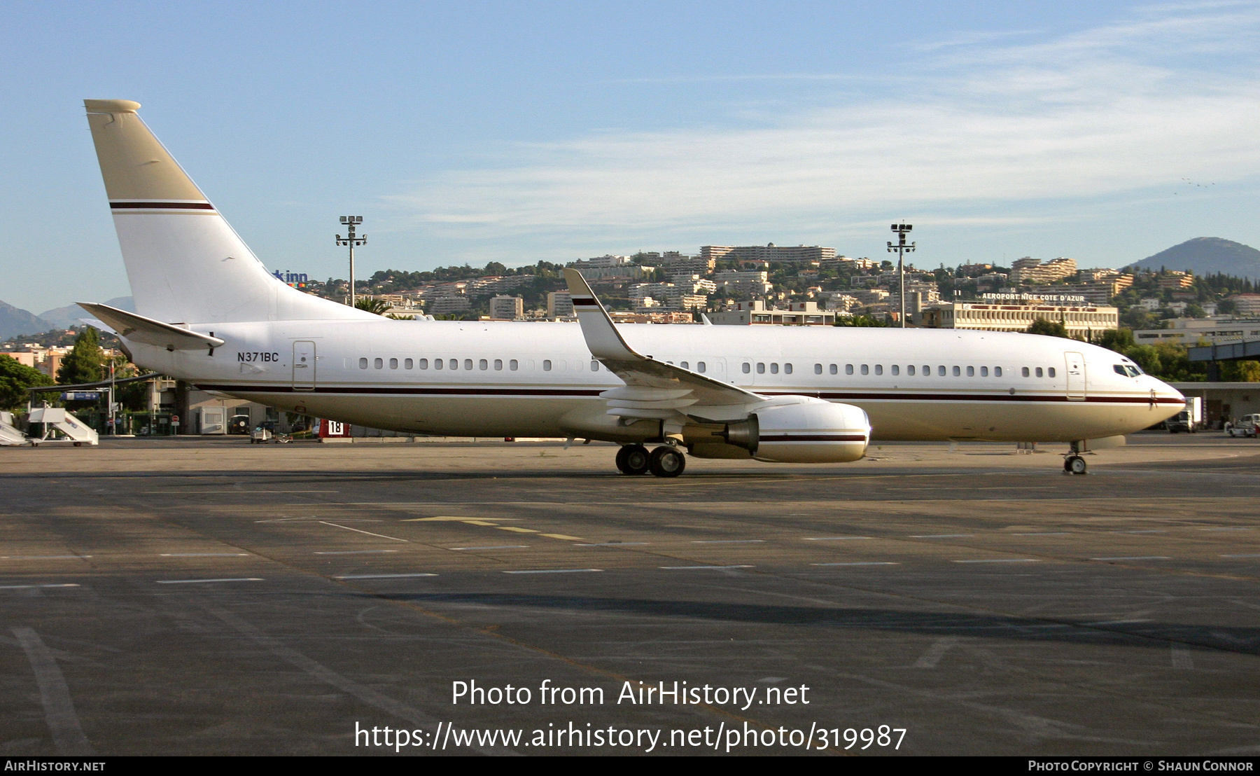 Aircraft Photo of N371BC | Boeing 737-8EF BBJ2 | AirHistory.net #319987