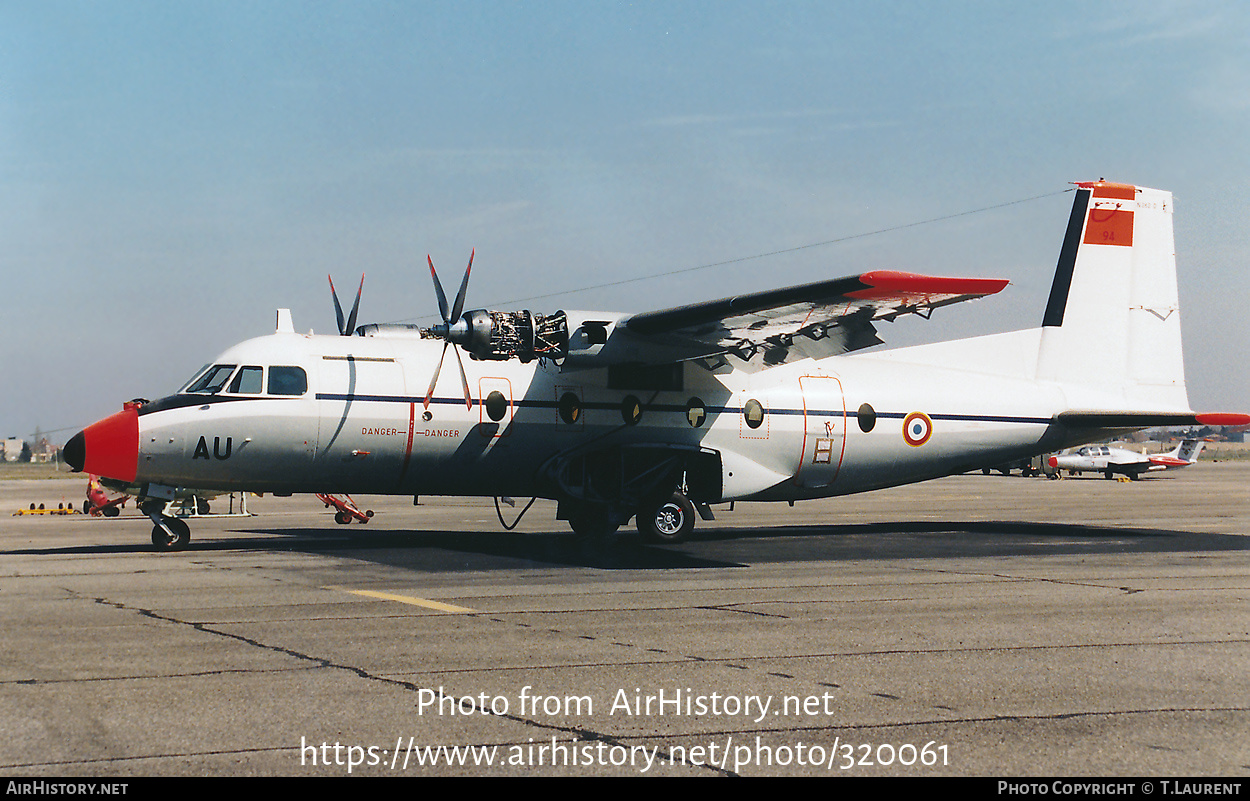 Aircraft Photo of 94 | Aerospatiale N-262D-51 Fregate | France - Air Force | AirHistory.net #320061